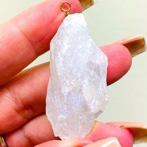 Aurora natural stone pendent